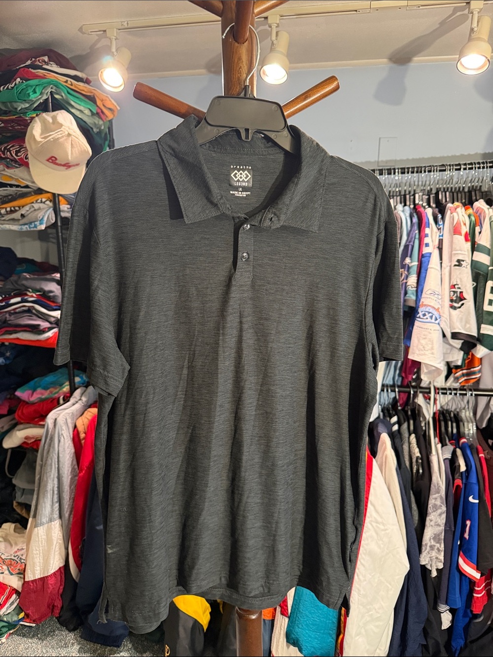 Men's Short-Sleeve Polo Shirt - Black
